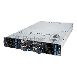 Серверная платформа/ ASUS ESC4000A-E12-SKU1, 2U GPU, 1 x SP5 LGA6096 EPYC 9004 (400W), 12DIMM DDR5, 2 x 2.5" SATA/SAS*/NVMe + 2 x 3.5" SATA/SAS*/NVMe + 2 x 3.5" SATA/SAS*,2 x GbE LAN (I350), 1+1 2600W