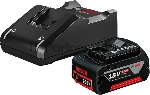 Батарея аккумуляторная Bosch GBA 18В 4А·ч Li-Ion (З/У в компл.) (1600A01B9Y)