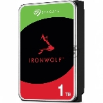 Жесткий диск HDD Seagate SATA IRONWOLF 1TB 5400rpm 256Mb 1 year warranty (replacement ST1000VN002, ST1000DM014, WD10EFRX, WD10EZEX)
