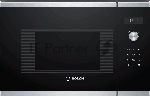 Встраиваемая микроволновая печь Bosch BFL524MS0 нержавеющая сталь, 20 л, 800 Вт, переключатели - сенсор, поворотный механизм, вид 26