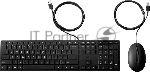 Комплект клавиатура+мышь HP 320MK проводной, USB, чёрный