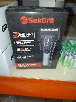 (Поврежденная упаковка) Бритва электрич SAKURA SA-5422BK 2гол триммер сух.бритьё аккум