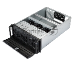 Серверный корпус YCC YRM-46515A0, 4U, E-ATX, w/o PSU,int. 15x3,5" HDD bays, 3x120mm front fans, 3x120mm middle fans, 2xUSB 2.0, 7xFHFL PCIe slots, depth 650mm, support ATX PSU