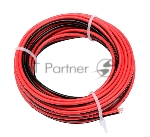 Акустический кабель Cablexpert CC-TC2Lx0,35-5M, 2x0.35мм2, 5м, черно-красный, пакет