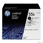 Картридж лазерный набор из 2 шт HP LaserJet CE255XD черный для LJ P3015(2 х 12500 стр), вид 9