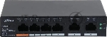 Коммутатор Dahua DH-CS4006-4GT-60, 4×1 Гбит/с + 2×1 Гбит/с Combo, управляемый