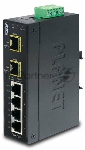 Коммутатор IGS-10020MT индустриальный управляемый коммутатор IP30 Industrial 8* 1000TP + 2* 100/1000F SFP Full Managed Ethernet Switch (-40 to 75 degree C), 1588