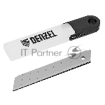 Лезвия Denzel 18 мм, сталь SK5 - 0,6 мм, усиленные, 5 шт.