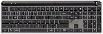 Клавиатура JLab Epic Keyboard гибридная, USB Type-A, Bluetooth, радиоканал, серый