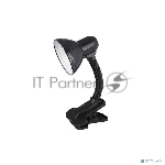 Светильник Ultraflash UF-320 C02 (12362) настольный на прищепке E27 черный 60Вт