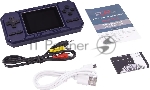 Портативная игровая консоль PGP AIO Junior FC25c синяя (500 игр, 8 Bit, 3.0 " HD, Micro USB, 850 мAч, microSD, AV), вид 3