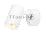 Накладной поворотный спот с выключателем Ambrella light TA1291 WH белый GU10 max 12W 87*55*138