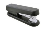 Степлер Kw-Trio 5870BLCK 24/6 (20листов) черный 50скоб металл/пластик
