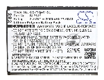 Аккумулятор CameronSino CS-FIQ451SL BL3819 для Fly IQ4514 Evo Tech 4 3.8V, 2000mAh, 7.60Wh