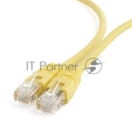 Патч-корд UTP Cablexpert cat.6, 1м, литой, многожильный, желтый