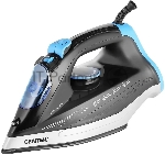 Утюг Centek CT-2315 черный/голубой, 2700 Вт, 35 г/мин, 135 г/мин, 320 мл