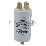 Конденсатор CBB60 12мкФ 450V (4 клеммы, крепление болтом) 304003