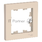 Рамка 1-м AtlasDesign беж. SchE ATN000201