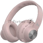 Беспроводные/проводные наушники Harper HB-412 светло-розовый, накладные, Bluetooth + проводной, до 8 ч