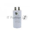 Конденсатор CBB60 16мкФ 450V, 37x70мм (4 клеммы, крепление болтом) 304004