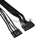 Компьютерный корпус Exegate EX278402RUS Miditower Exegate XP-329S Black, ATX, <без БП>, 2*USB, Audio