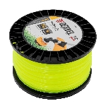 Леска для триммера Denzel звезда, 3,0мм х 166м, на DIN катушке FLEX CORD