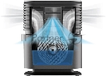 Мойка воздуха Venta AeroStyle Compact AW735 черный, 50 м², 6 л, холодное испарение, HEPA-фильтр, угольный фильтр, ночной режим, вид 6