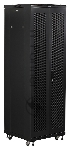 Шкаф коммутационный Lanmaster (TWT-CBB-42U-6X10-P1) 42U 600x1000 мм пер. дв. перфор. задн. дв. перфор. 2-хст. 2 бок. пан. 800 кг черный IP20