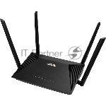 Роутер ASUS RT-AX53U 802.11b/g/n/ac/ax, до 574 + 1201 Mbps, 2,4 + 5 гГц, 4 антенны, USB