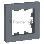 Рамка однопостовая AtlasDesign грифель