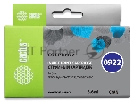 Картридж струйный Cactus CS-EPT0922 (T0922) голубой (6,6 мл) для Epson Stylus C91/CX4300/T26/T27/TX106