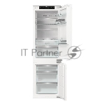 Встраиваемый холодильник Gorenje NRKI517E82WF, полезный объем 244 л, электронное управление, цифровой дисплей, автоматическое размораживание No Frost, быстрое замораживание, интенсивное охлаждение, зона свежести с контролем влажности, инверторный компрессор, энергоэффективность А+
