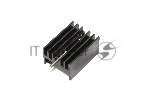 Аллюминиевый радиатор TO-220 Mosfet, 20x15x10 мм, 1Pin
