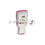 Картридж струйный NVPrint 728 (NV-F9K16A) Magenta для HP DesignJet T830/T730 (300 мл)