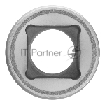 Головка торцевая Matrix, 17 мм, 6-гранная, CrV, под квадрат 1/2", хромированная