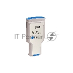 Картридж струйный NVPrint 728 (NV-F9K17A) Cyan для HP DesignJet T830/T730 (300 мл)