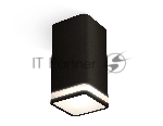 Светильник Ambrella Light XS7821020 SBK/FR черный песок/белый матовый MR16 GU5.3 (C7821, N7751)