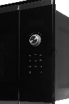 Встраиваемая микроволновая печь Bosch BFL524MS0 нержавеющая сталь, 20 л, 800 Вт, переключатели - сенсор, поворотный механизм, вид 14