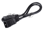 Кабель электропитания ITK PDU 3х1,5 2М с разъемами С13-C14 Кабель электропитания PDU 3х1,5 2М с разъемами С13-C14