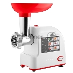 Мясорубка электрическая Brayer BR1603 белый, 1500 Вт, 2.0 кг/мин, реверс, защита от перегрузки, насадки - 7
