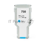 Картридж струйный NVPrint 730 (NV-P2V68A) Cyan для HP DesignJet T1700, T1600, T2600 (300 мл)