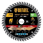 Пильный диск по ламинату Denzel ф140 х 20 мм, 48 зубьев 733817
