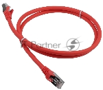 Патч-корд LANMASTER LSZH FTP cat.6a, 2.0 м, красный
