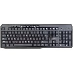 Клавиатура проводная Perfeo PUSH Multimedia, USB, черная