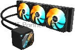 Жидкостная система охлаждения GIGABYTE Gaming GME 360 ARGB черный, алюминий/медь, 2200 об/мин, 35.8 дБ, 4 pin