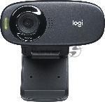 Веб-камера Logitech C310 HD 1280x720, 30 кадр/с, USB Type-A, микрофон (шумоподавление), автоосвещение, универсальное крепление, вид 41
