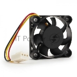 Вентилятор для корпуса Gembird D40BM-12A черный, 40 мм, 4000 об/мин, 30 дБ, 3 pin