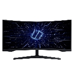 Монитор 34" Samsung Odyssey G5 C34G55TWWI VA 3440x1440, 165 Гц, 1 мс, 21:9, 250 кд/м2, 1xHDMI, 1xDP, изогнутый, черный