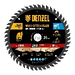 Пильный диск по дереву с гвоздями Denzel ф165 х 20 мм, 40 зубов 733927