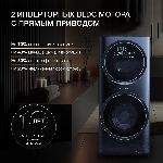 Стирально-сушильная машина Hyundai WMD9425 темно-синий, загр. фронтальная макс.: 15 кг 1400 об/мин класс: А+++, вид 12